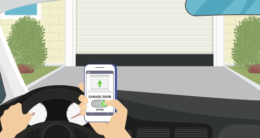 Garage door automation tips for Wilmington